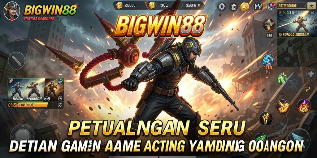 Tampilan antarmuka game Action BIGWIN88 yang menarik dan intuitif.