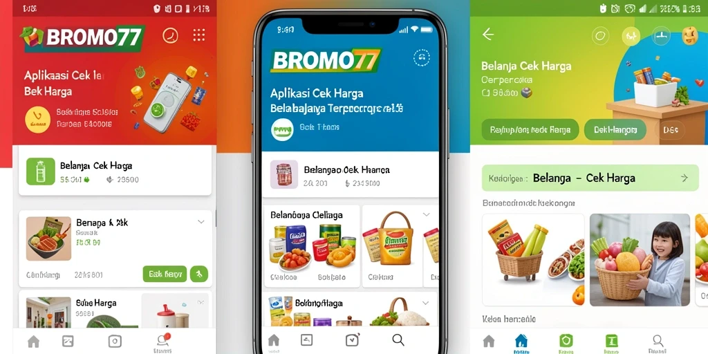 Antarmuka pengguna BROMO77 yang intuitif untuk cek harga.