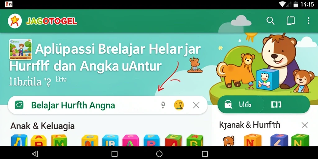 Tampilan antarmuka aplikasi JAGOTOGEL yang interaktif dan menarik.